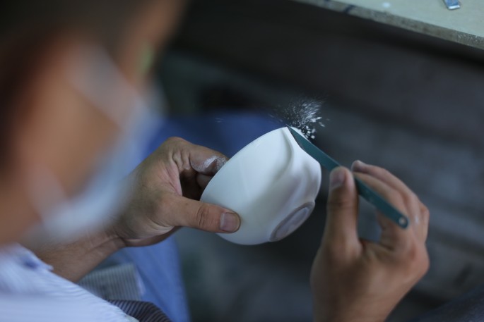 Công đoạn kiểm men